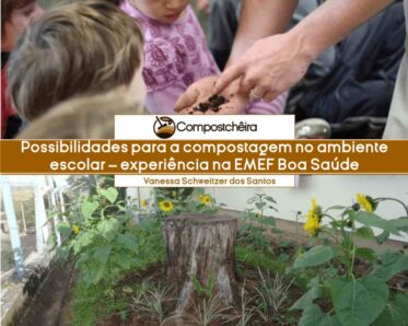 horta e compostagem em escolas