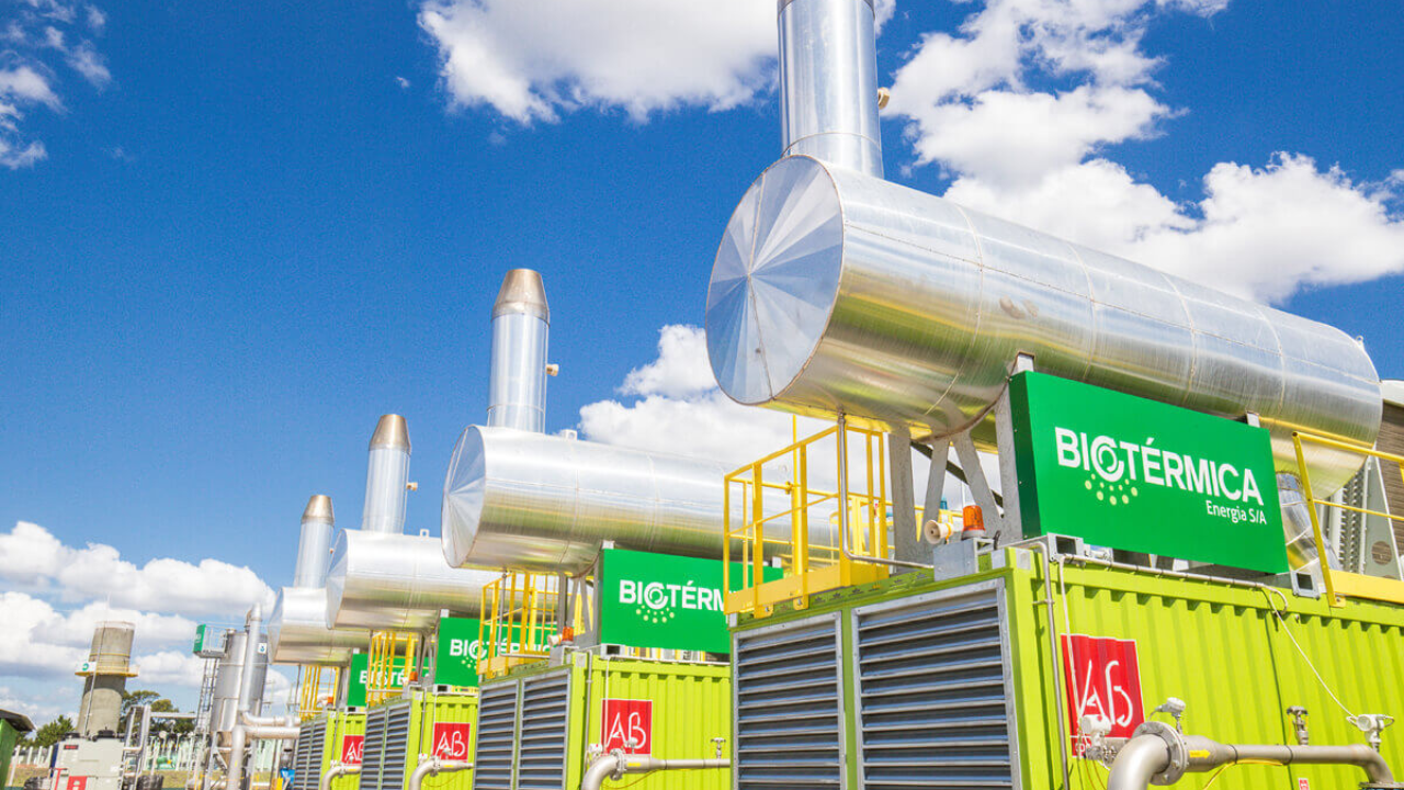 Biogás para geração de energia elétrica