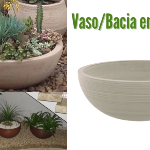 Bacia em cimento