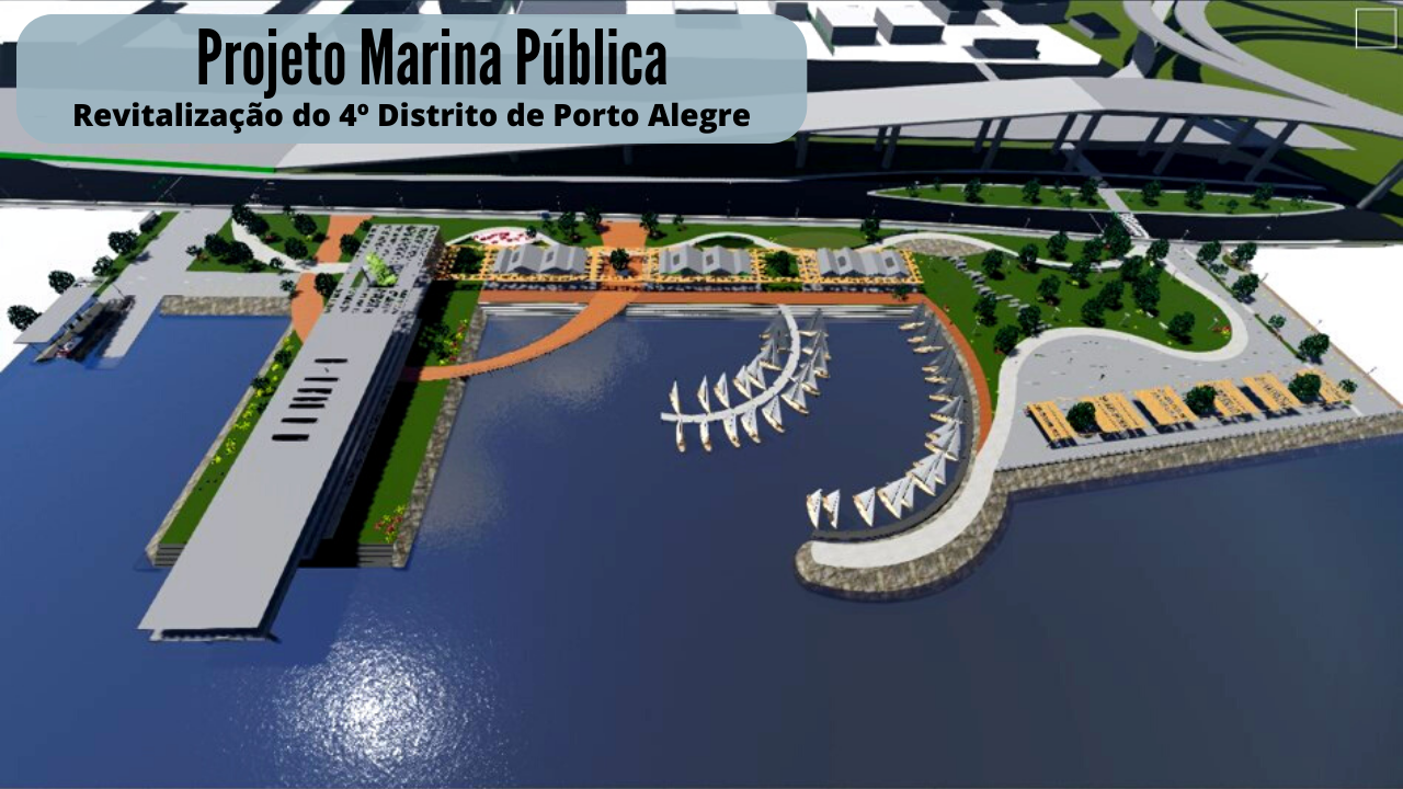 Marina Pública em Porto Alegre-Revitalização do 4 distrito