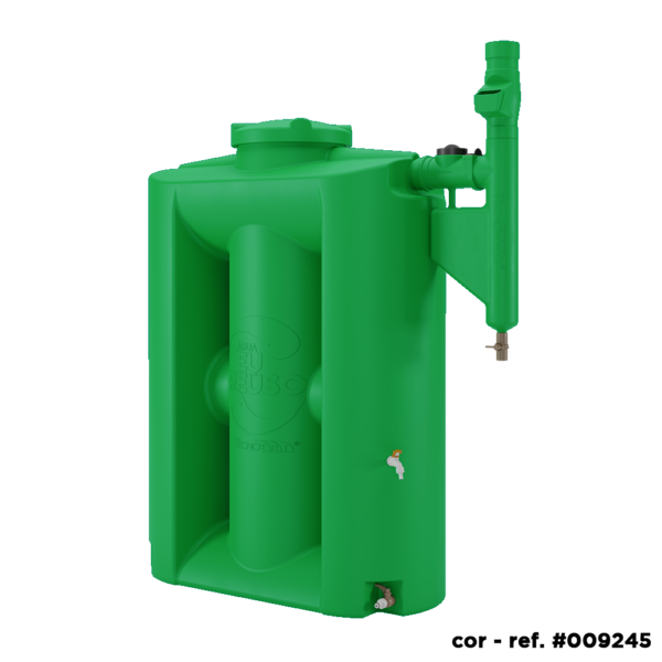 Cisterna Vertical Modular 600L_Verde